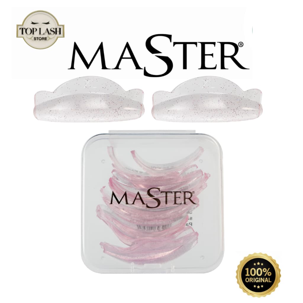 Pads de Silicone Master Modelo Snow Shine - Kit 6 Pares Extensão de cílios