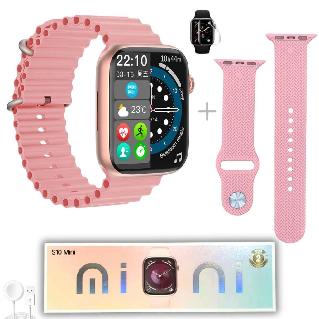 Relógio Digital Smartwatch WMini Pro Troca Foto Recebe Notificações Redes Sociais Feminino Masculino