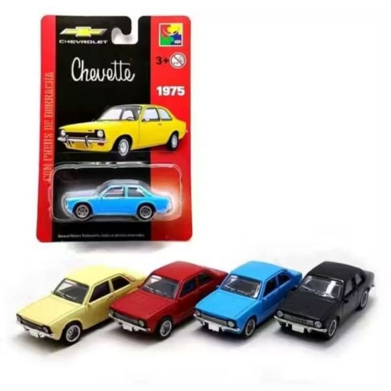 miniaturas Chevette tubarão com pneu de borracha cks só escolha a cor me fala