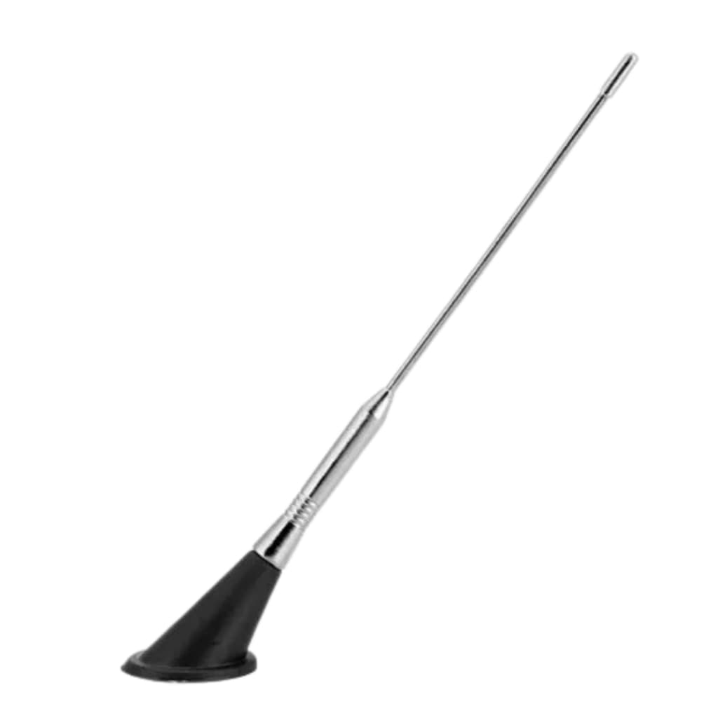 Antena de Teto Decorativa Haste Média Cromada
