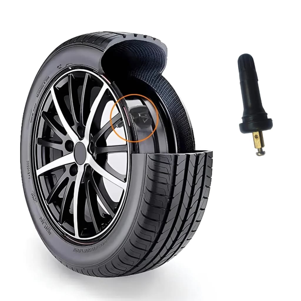 Bico Válvula para Sensor Pneu TPMS Modelo Universal Tipo Parafuso Carro