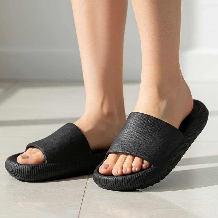Chinelo Nuvem Slide Ortopédico Feminino Masculino Tradicional Macio Flexível