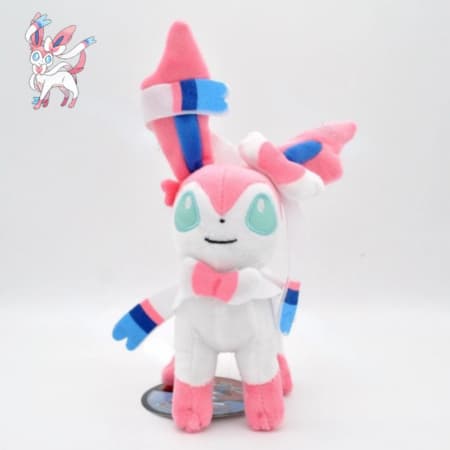 Pokemon de Pelúcia, Sylveon Pelúcia Original Eeveelution, Pelucia Fofa