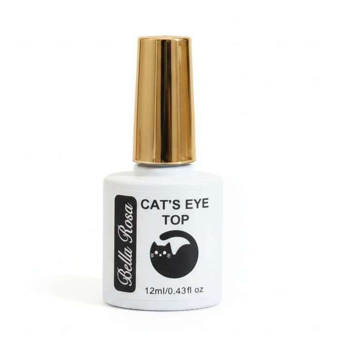 top coat em gel 12ml [ efeito cats eye ] - C&S BAZAR -