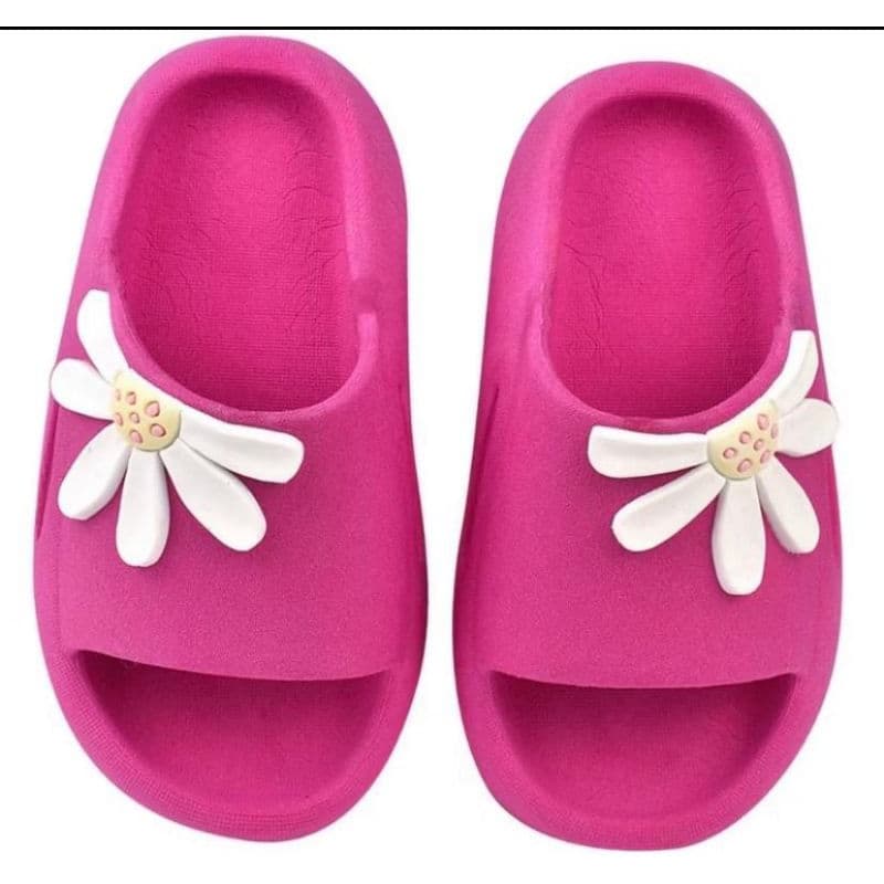 Chinelo Slide Menina flor Confortável Macia Leve 21 ao 32