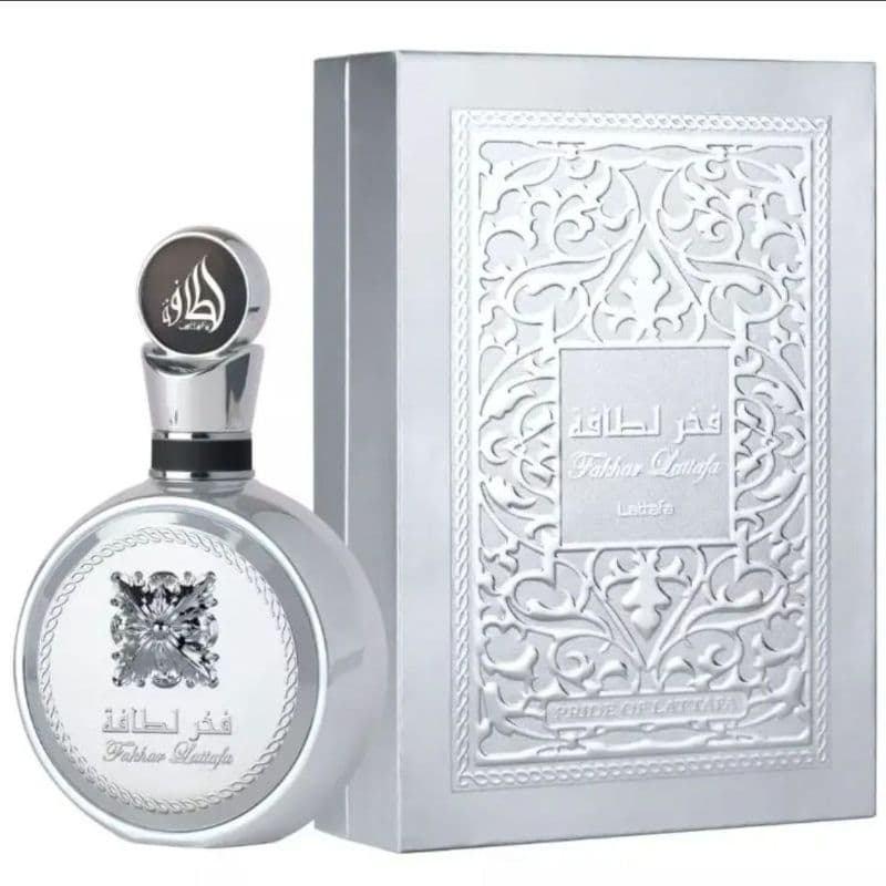 Perfume Árabe Lataffa Fakhar Prata