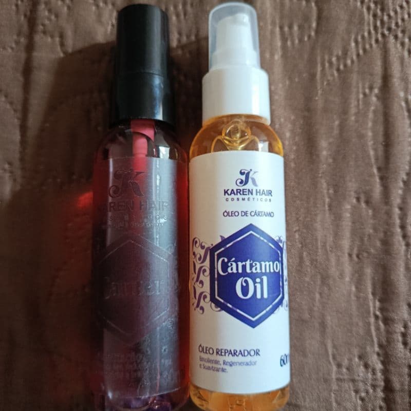 Óleo Capilar Cártamo | Óleo Capilar Cauter Karen Hair