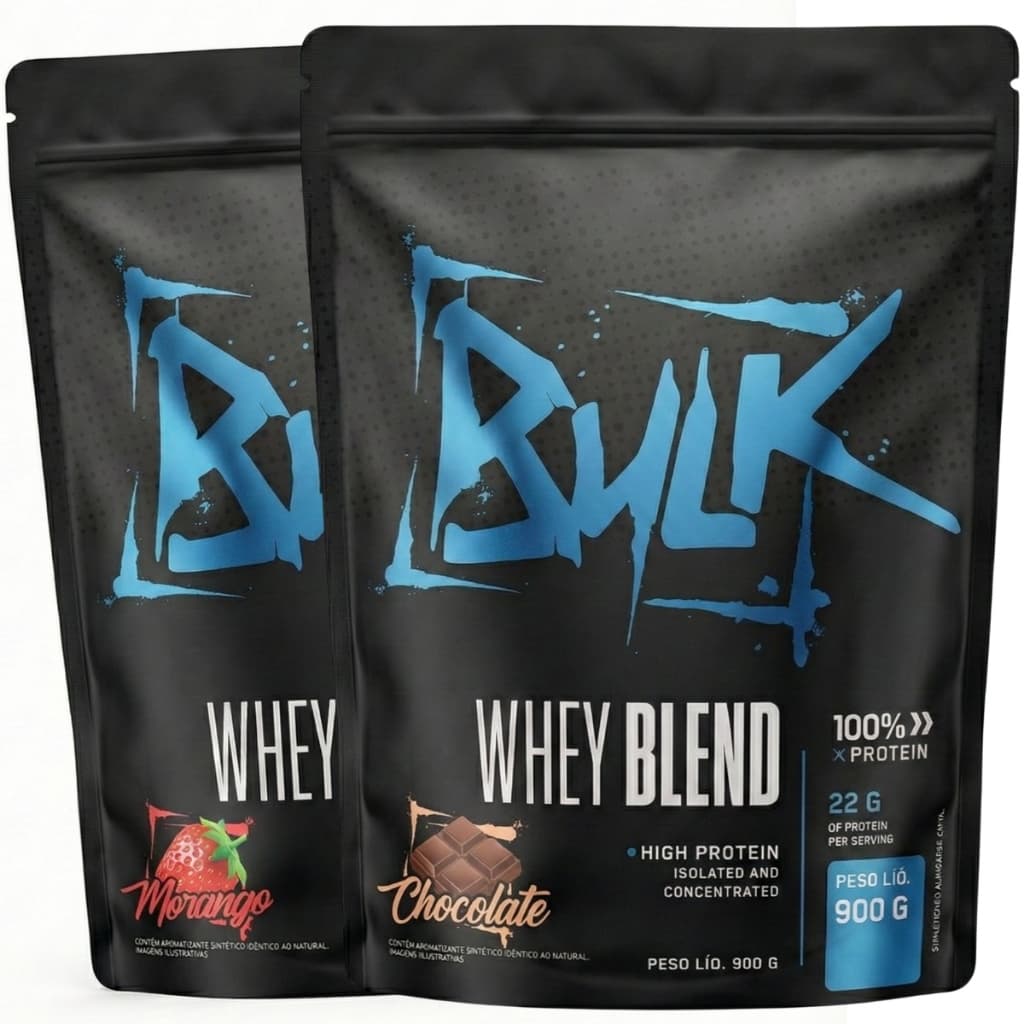 Whey Protein Isolado Blend 1800g Bulk Nutrition