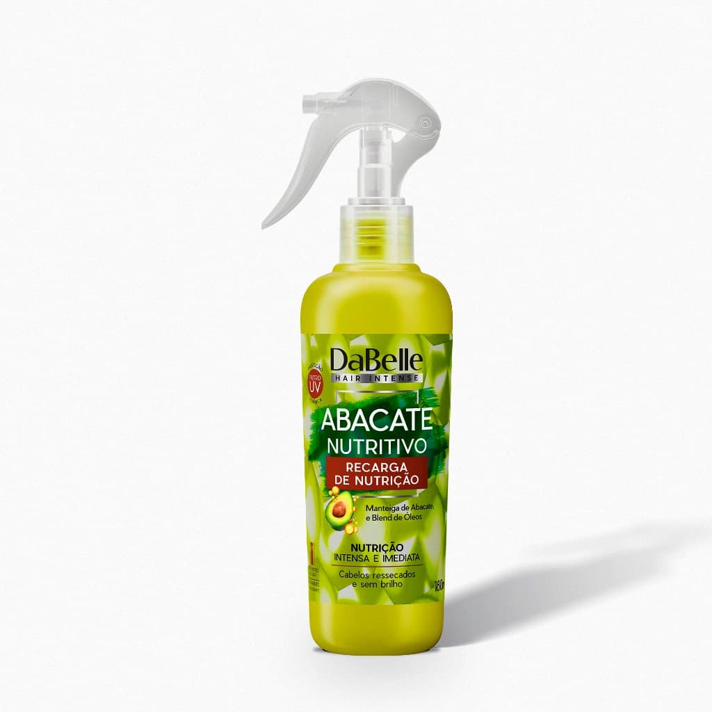 Recarga de Nutrição Abacate Nutritivo DaBelle Hair 180ml