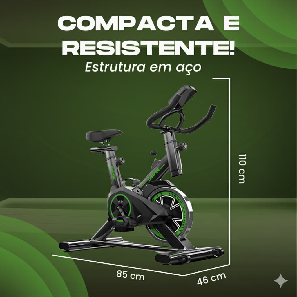 Bike Ergometrica Bicicleta Spinning Medpoint Exercicio Treino Cardio Vermelha Preta Monitor Digital
