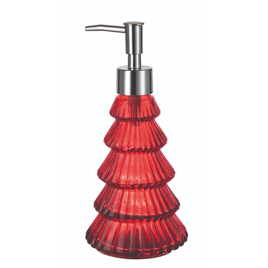 Porta Sabonete Líquido de Vidro Decorativo 290ml Elegante para Banheiro e Cozinha
