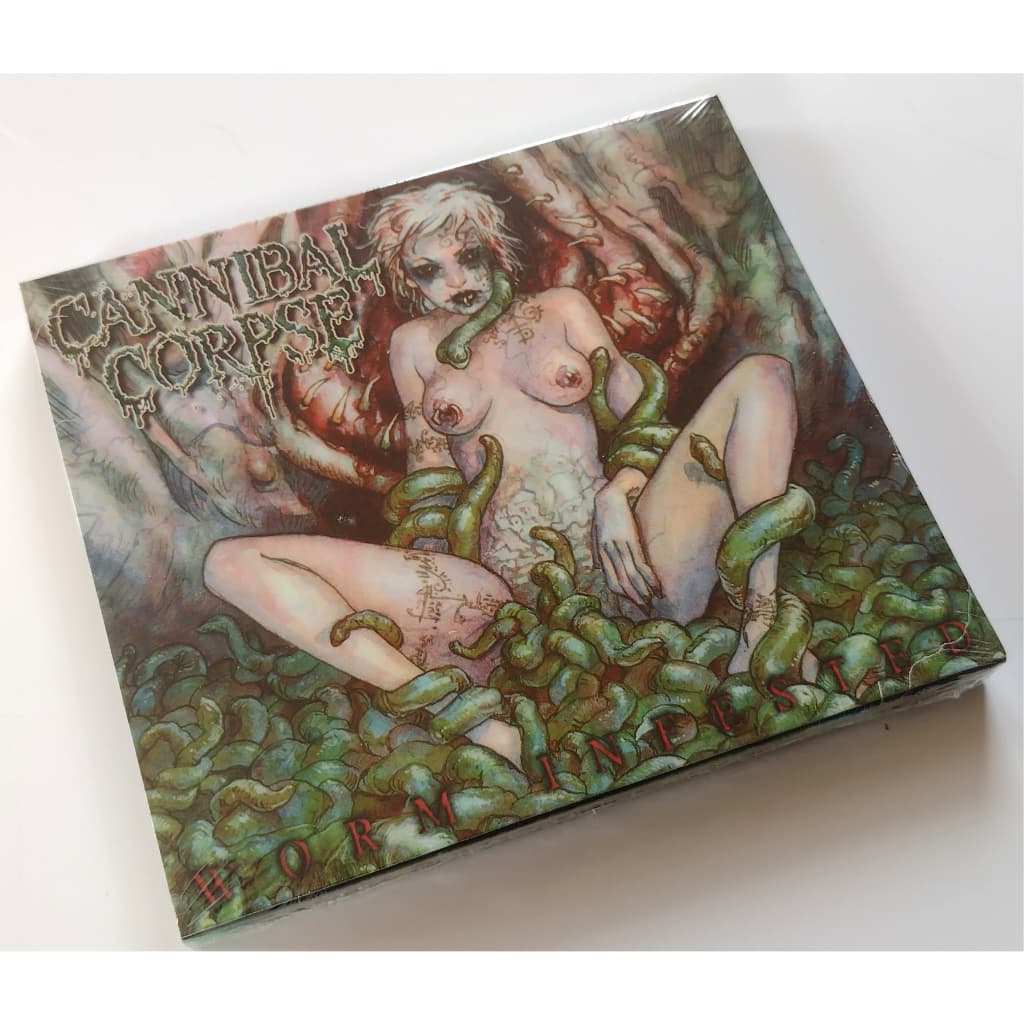Cd Cannibal Corpse Worm Infested Slipcase Novo Lacrado