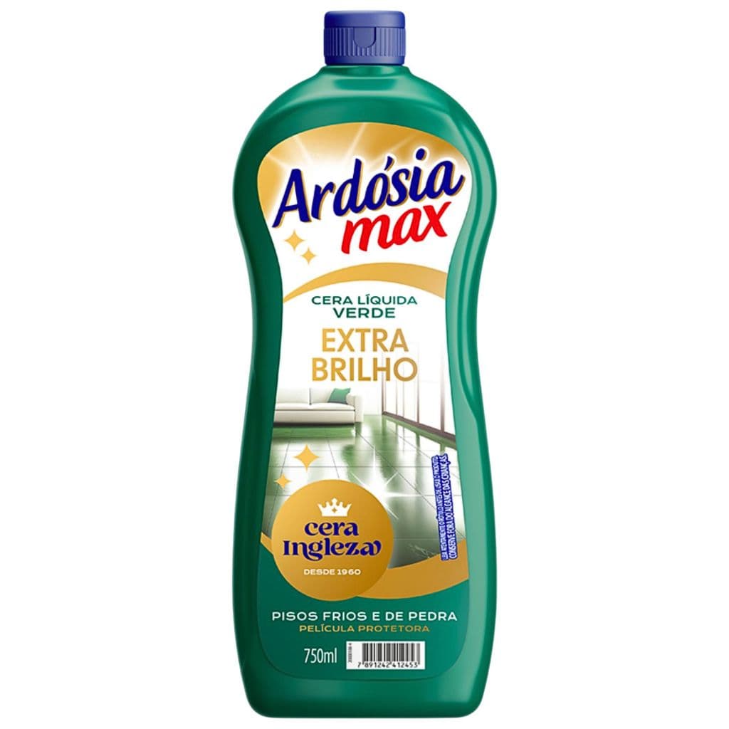 CERA LÍQUIDA INGLEZA ARDOSIA MAX TRADICIONAL VERDE 750ML