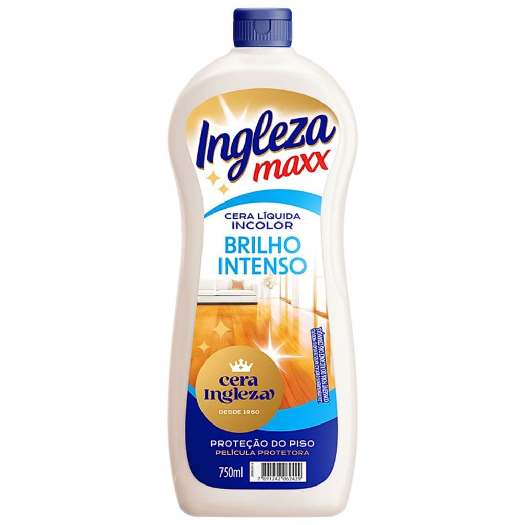 CERA LIQUIDA INGLEZA MAXX TRADICIONAL INCOLOR 750ML