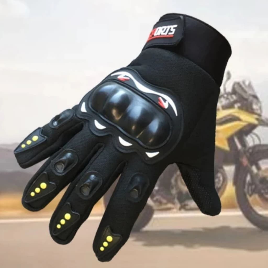 🧤 Luva Motociclista Reforçada - Antiderrapante Touch Screen Proteção Completa