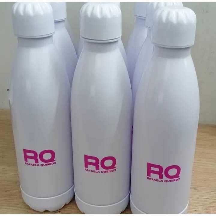 30 Garrafa Plástica 680ml - Personalizada (tampa Rosqueavel)