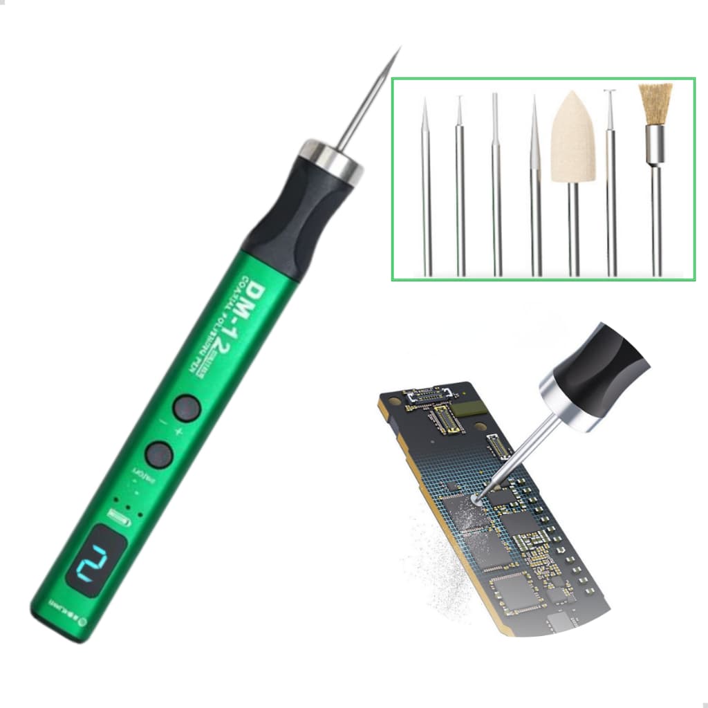 Mini Retífica Caneta Polimento Chip Coaxial Dm-12
