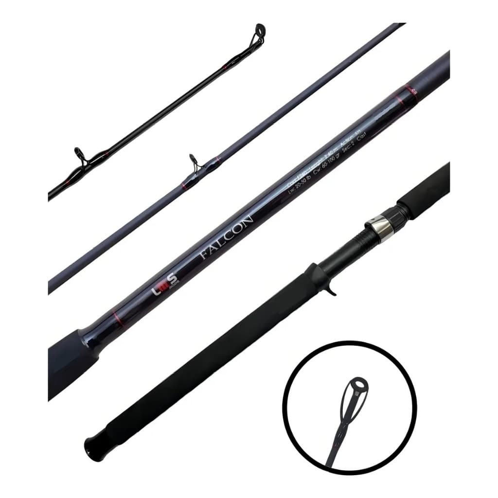 Vara Lumis Falcon 2.10m - 30lbs - Carretilha - 2 Partes