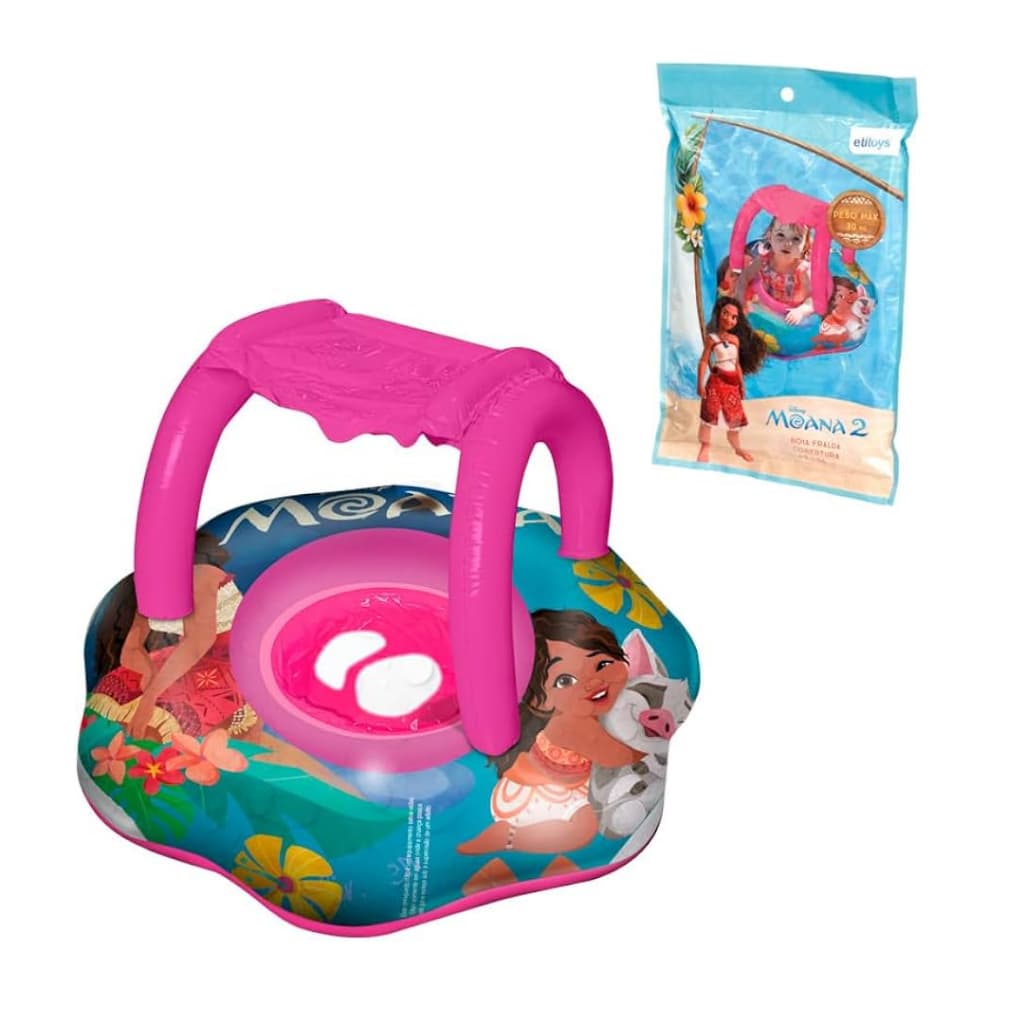 Boia com Cobertura Infantil Bebê Moana