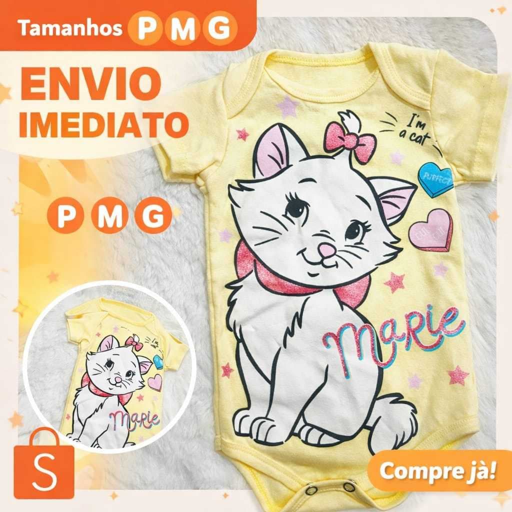 Kit 02 Peças Body  Menina Menino Bebê  Direto Da Fábrica
