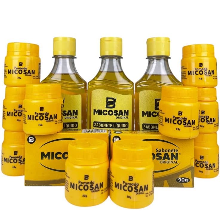 Micosan Kit Para Micoses e Manchas na Pele Original 15 Unidades Baruc Cosméticos