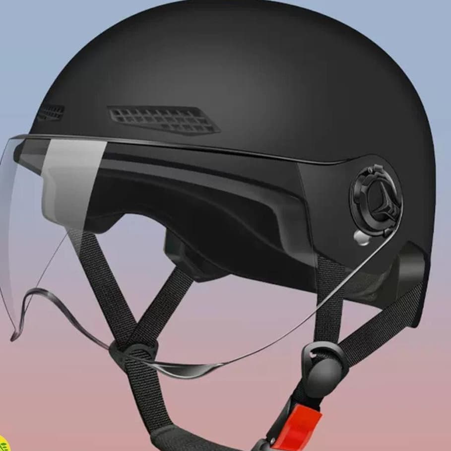 Capacete Leve Para Bicicleta Elétrica Com Ajuste Ajustável-Visão Aprimorada E Segurança Ciclismo De Verão
