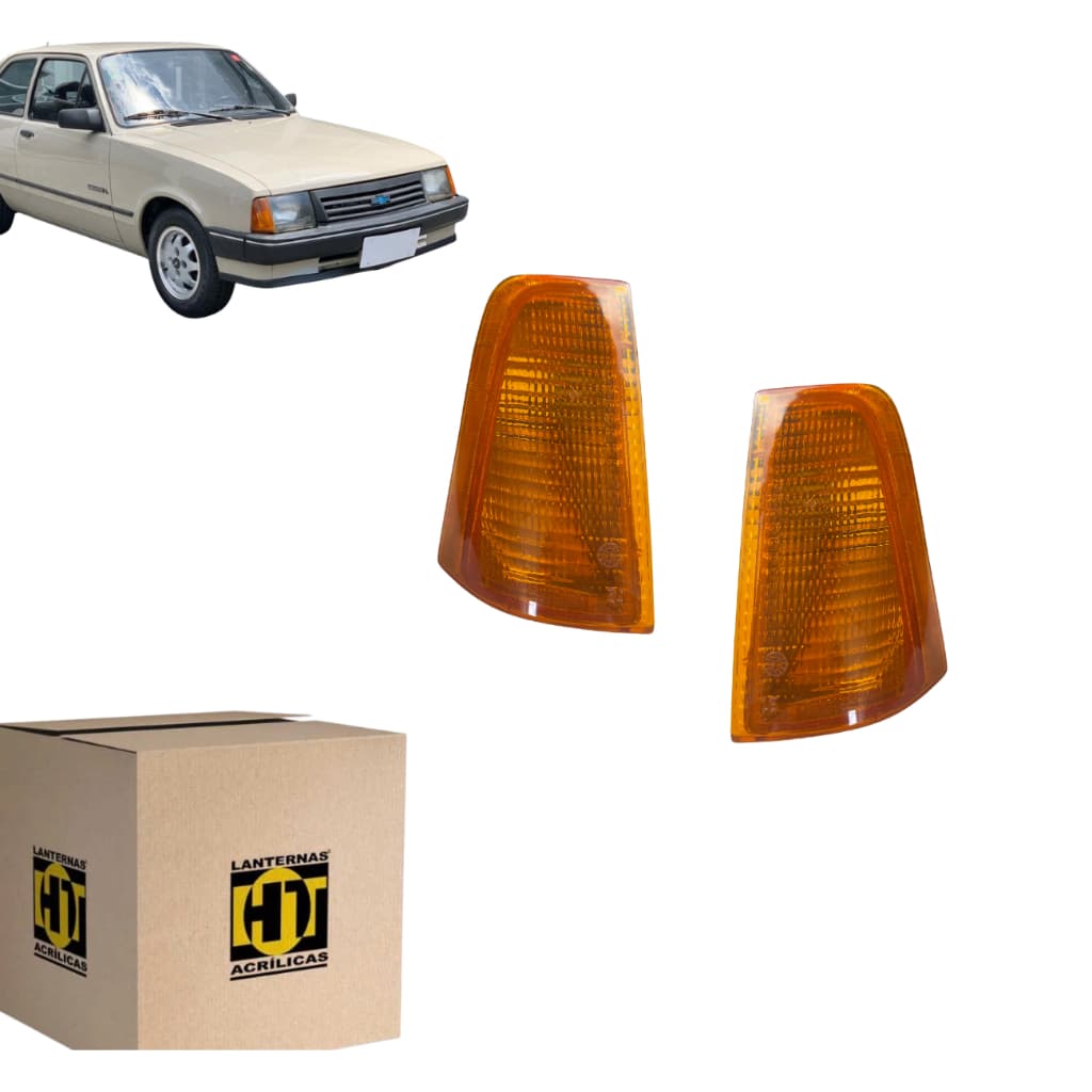 Par Pisca Âmbar Chevette Marajo Chevy 1983 1984 1986 1987 Á 1993 Modelo Arteb