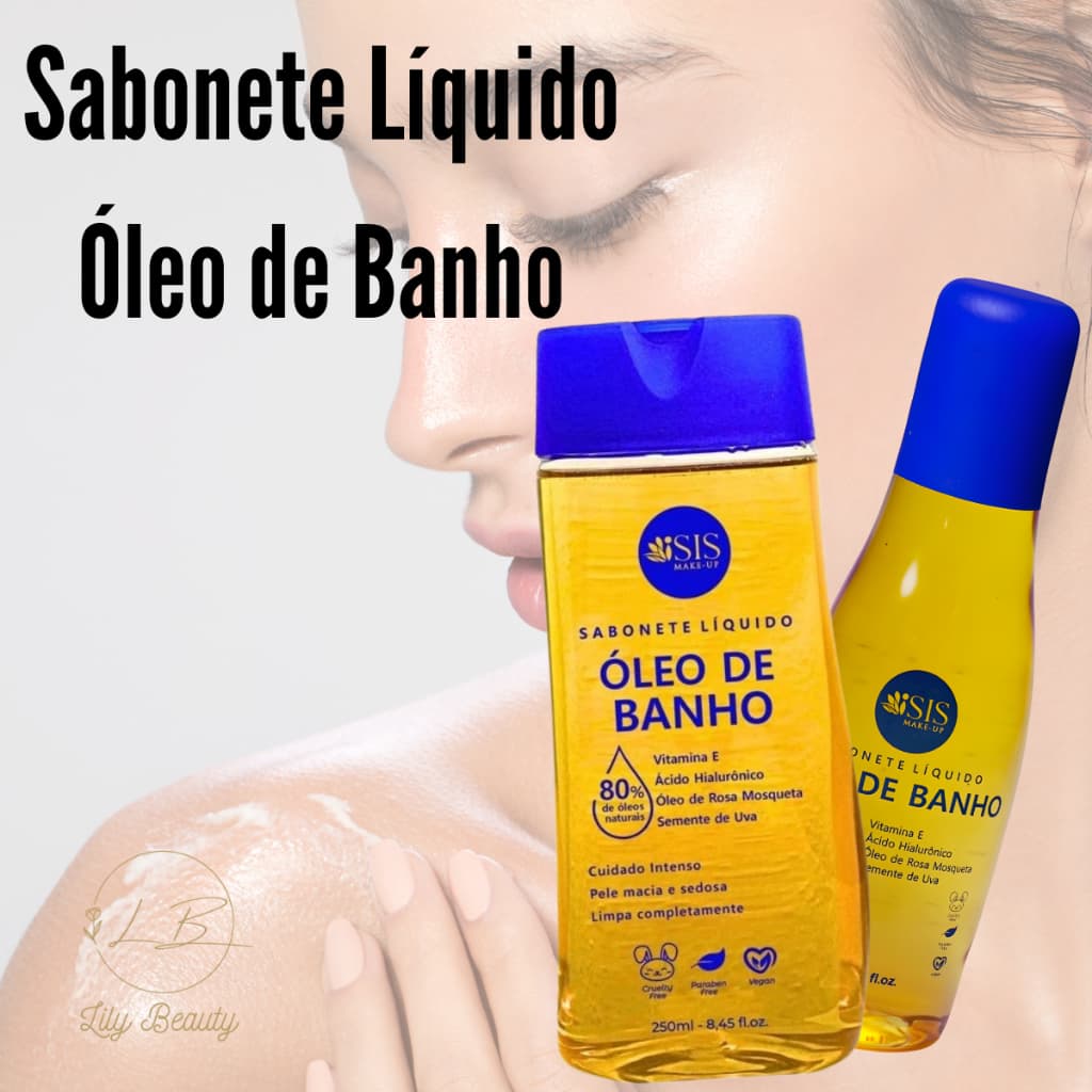 Sabonete Líquido Óleo de Banho Isis Make-up
