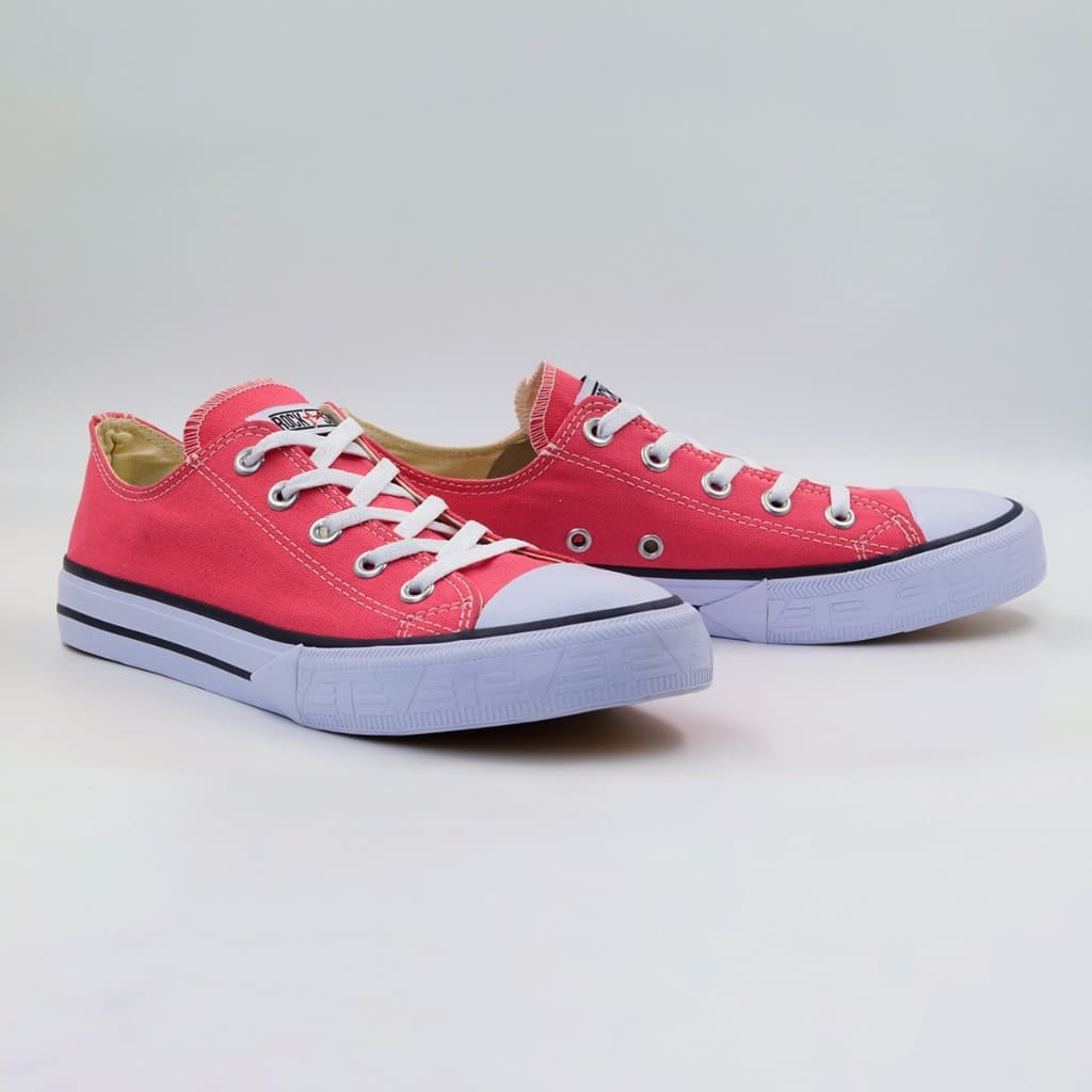 Tênis Cano Baixo Rosa Pink Feminino Delicado Confortável Estiloso e Resistente