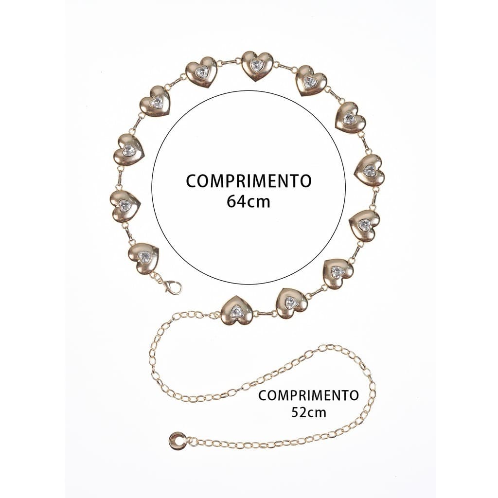 cinto cinto coração cinto diamante cinto feminino elegante coração diamante cinto metal coração