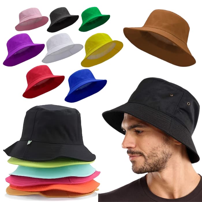 CHAPÉU BUCKET IMPORTADO PANAMÁ LISO  HAT CATA OVO UNISEX VERÃO