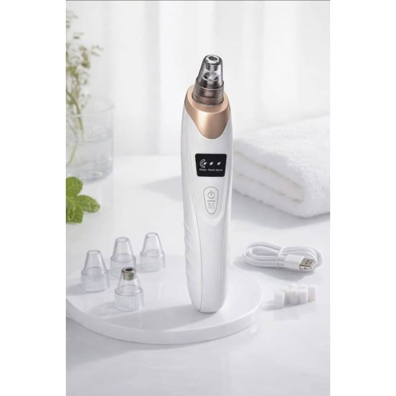 Removedor de Cravos Elétrico com Sucção a Vácuo Limpador Facial USB