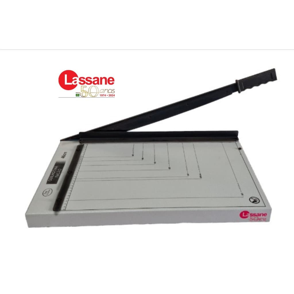 Guilhotina Lassane Facão P/ Papel A3 de Aço 46cm 15 Folhas