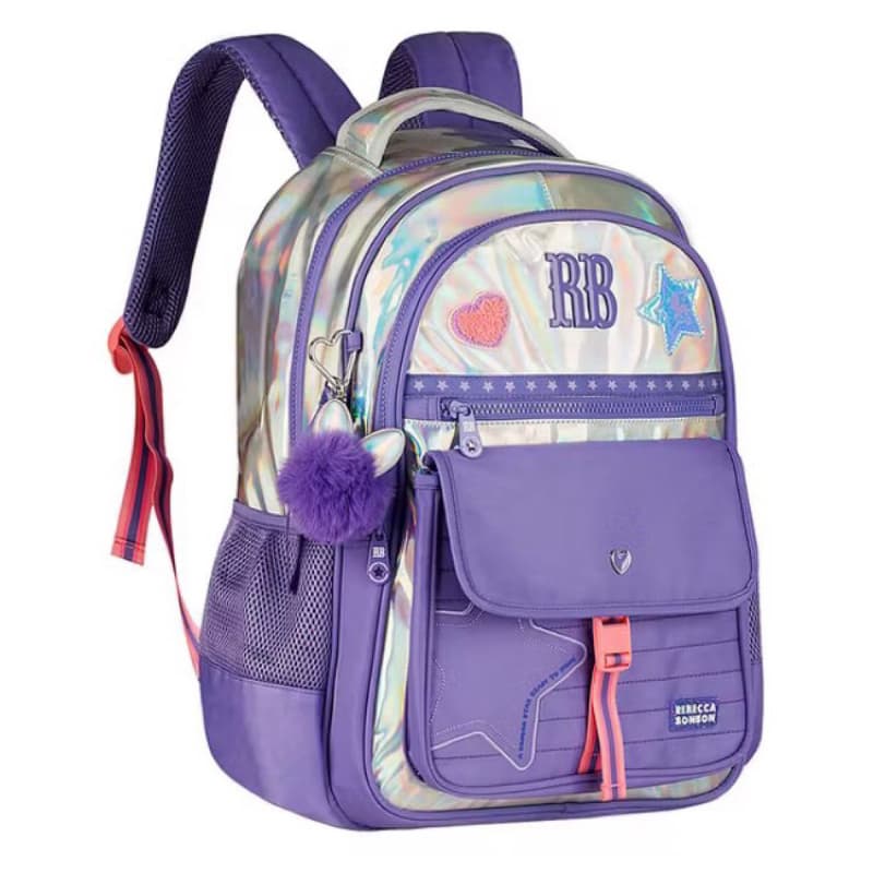mochila REBECCA BOMBOM ORIGINAL ROXA ENVIO DE BRASÍLIA IMEDIATO