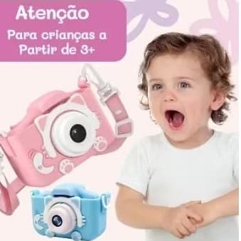 Câmera Infantil Digital com 2000W de Pixels para Fotos e Vídeos