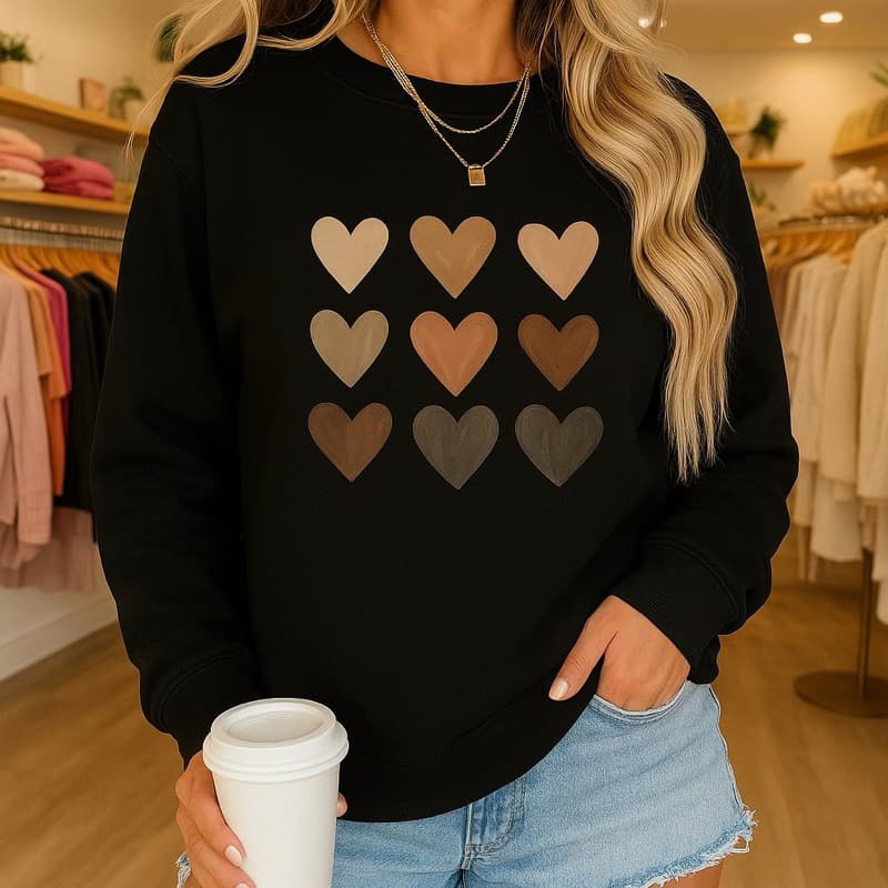 BLUSA DE FRIO FEMININA MOLETOM FEMININO FLANELADO ESTILO SUÉTER ALGODÃO RESISTENTE GOLA REDONDA