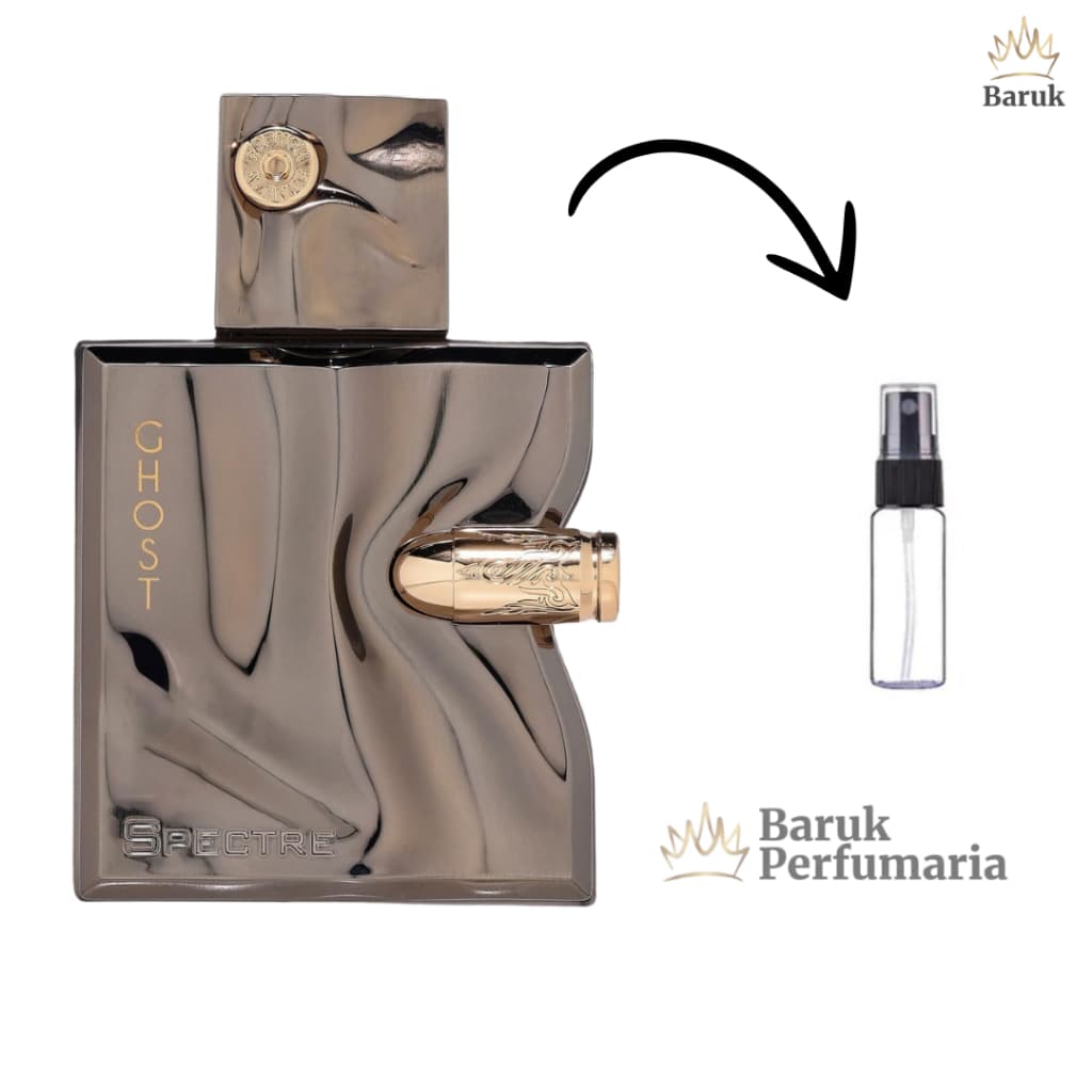 Perfume Spectre Ghost Árabe Masculino Amadeirado Baunilha Gengibre