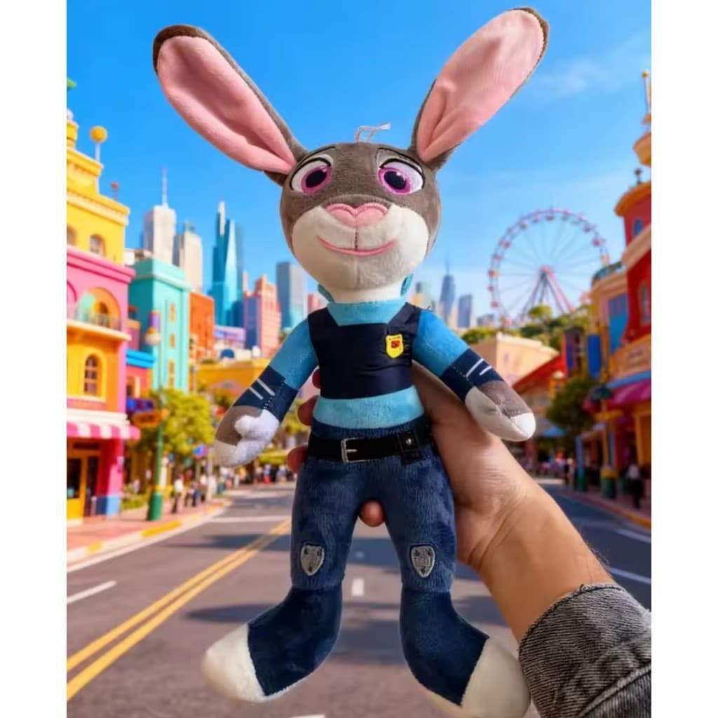 Brinquedo pelúcia infantil coelha 40 cm