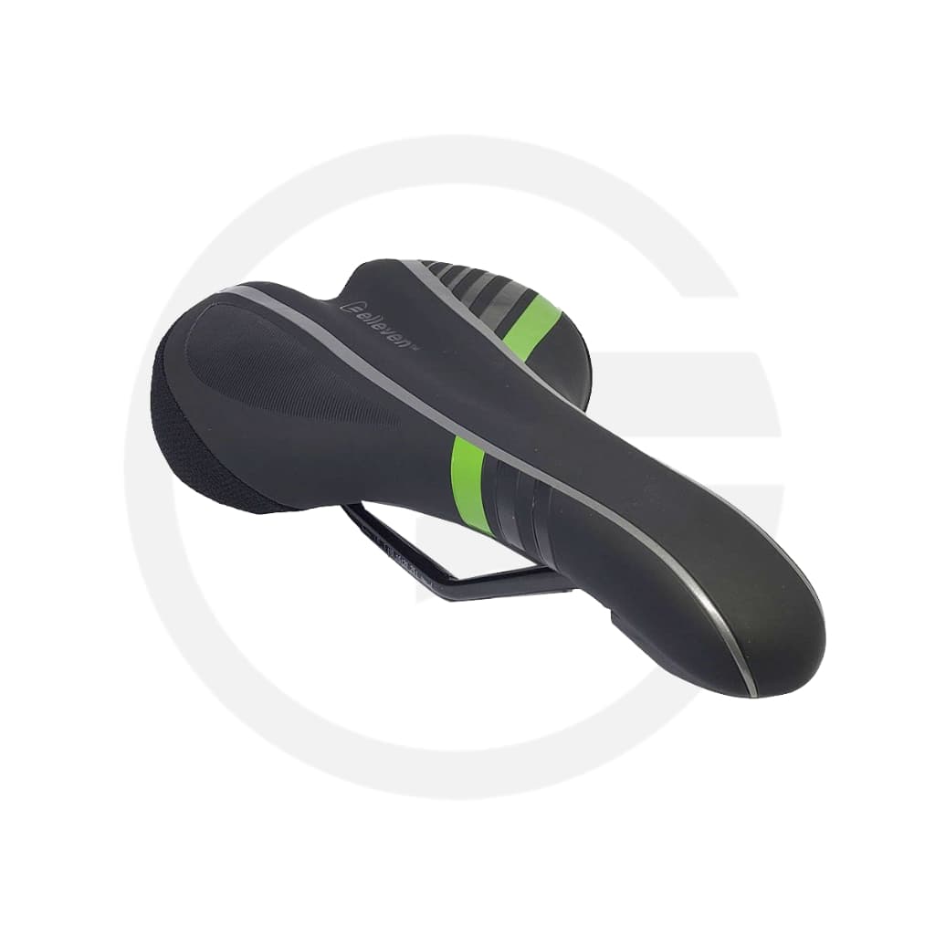 Banco Selim Bike Elleven MTB Cavidade + Gel Comfort Mtb Speed 274x164mm Preto