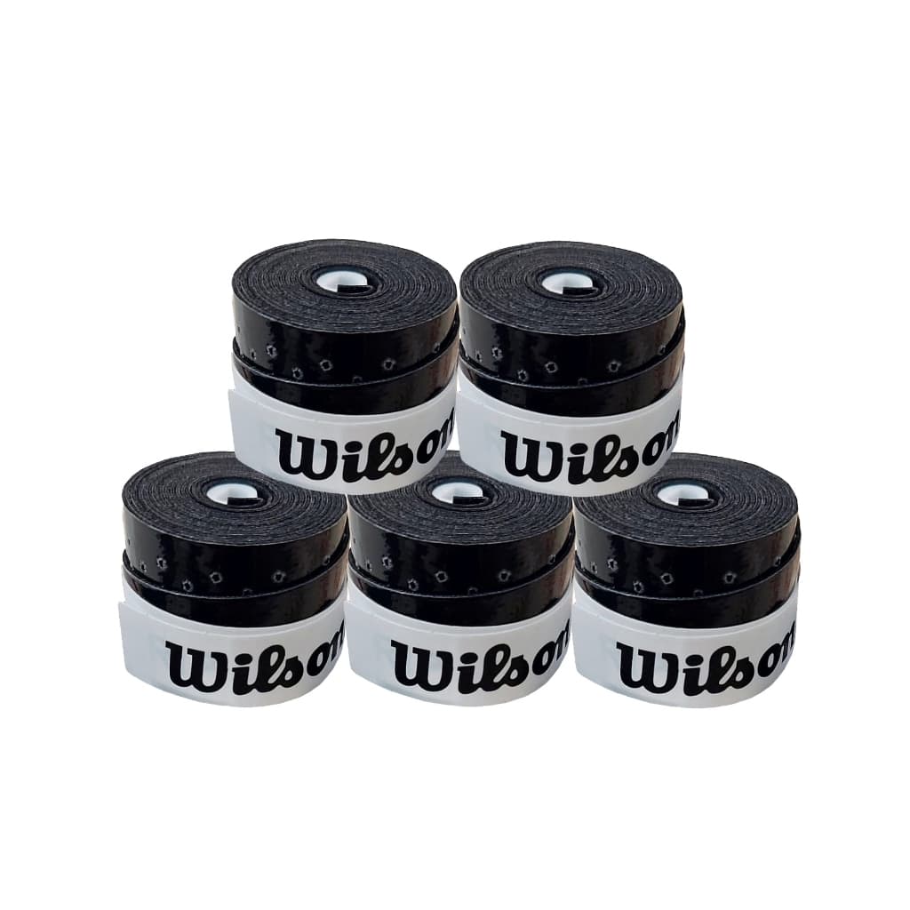 5 Unidades De Overgrip Wilson Pegajoso Perfurado Grip Para Raquete Tennis, Beach Tênis, Squash