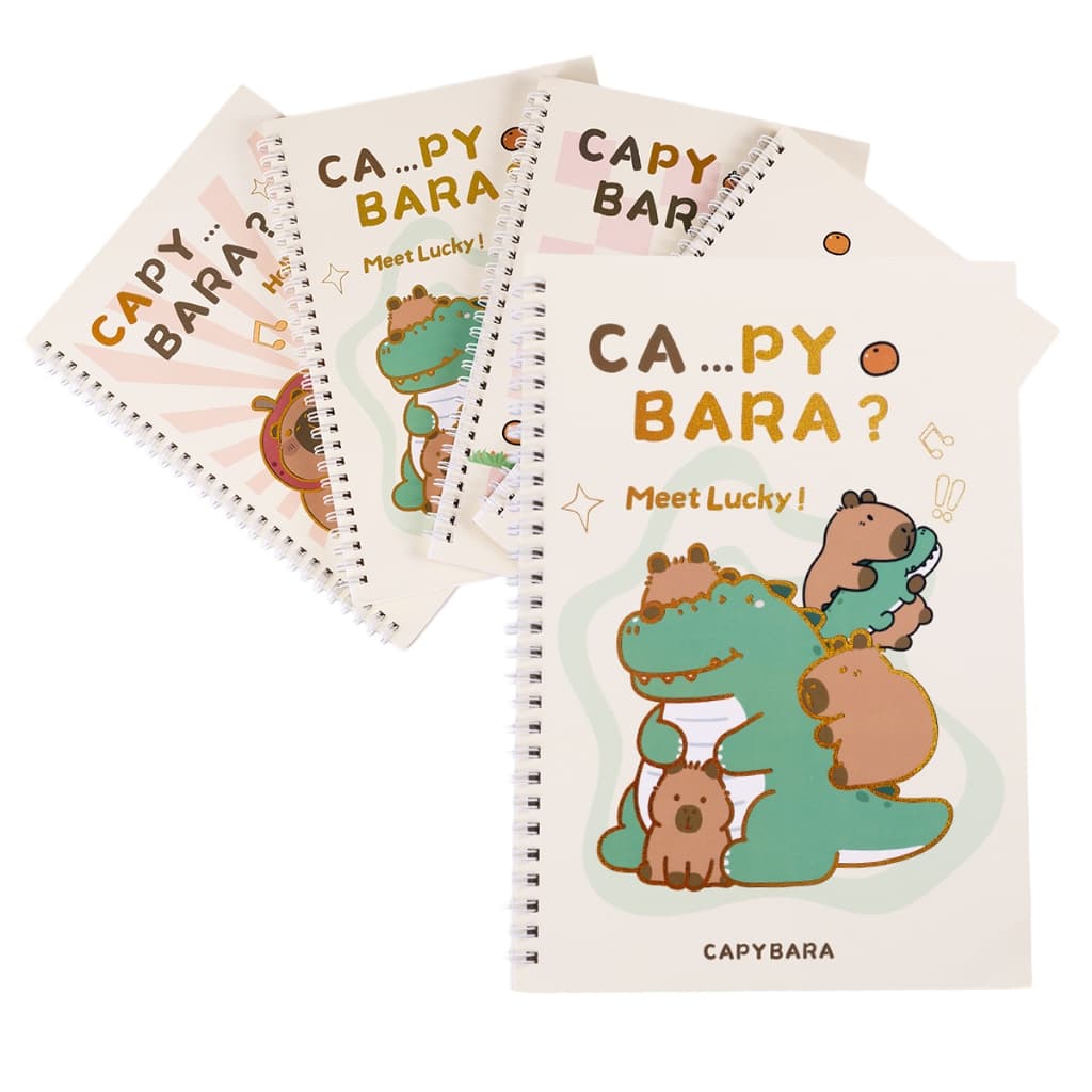 Caderno Capivara 60 Folhas Volta as Aulas 2026
