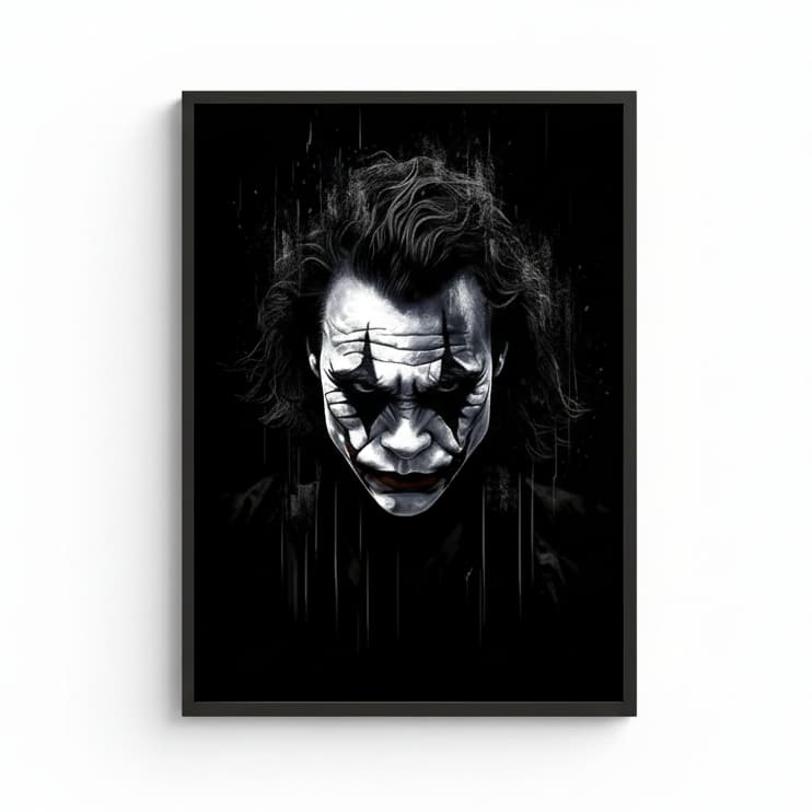 Quadro decorativo coringa 1 peça 90x60