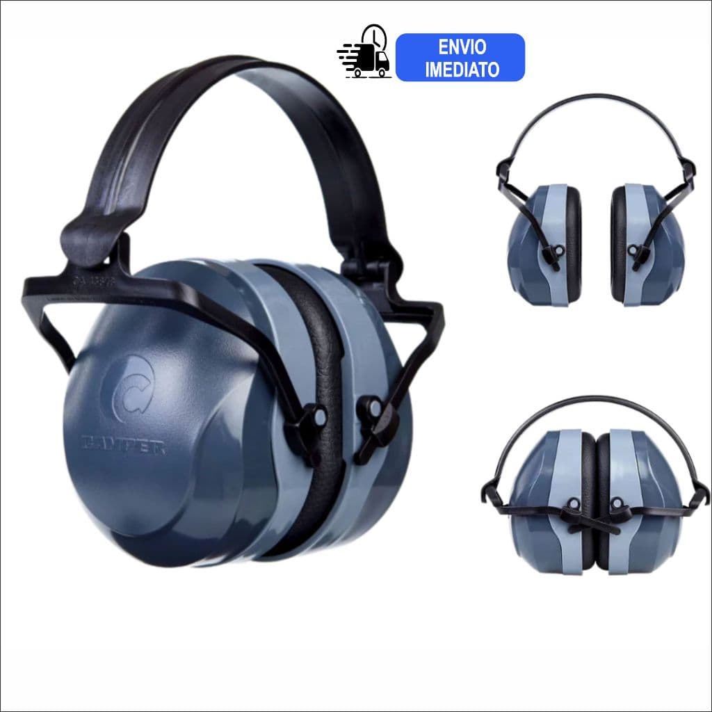 Abafador De Ruido Protetor Auricular Tipo Concha 26DB Camper Confort Plus Auditivo Ouvido Autismo Obra Epi