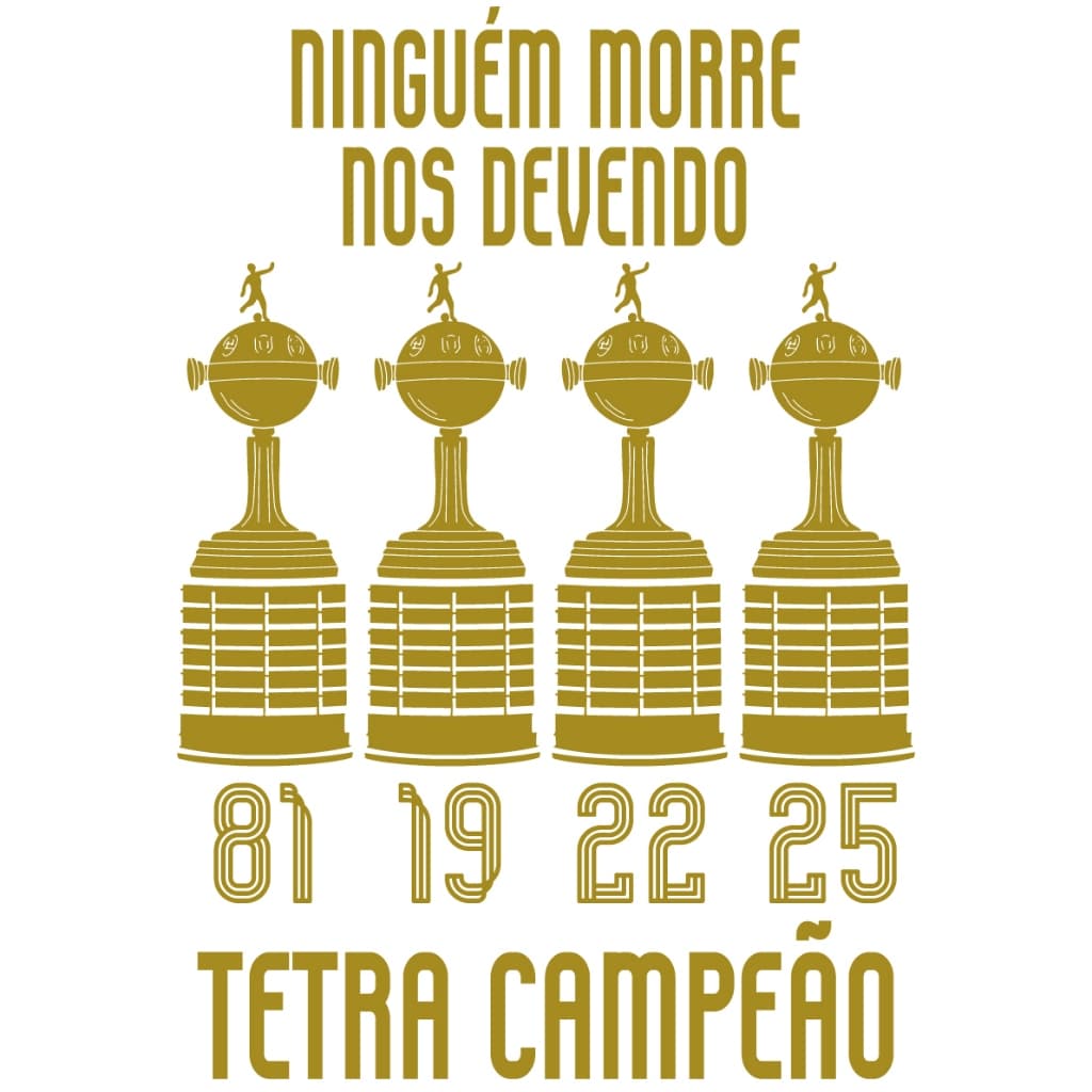 Termocolante tetra da libertadores - Ninguém nos devendo