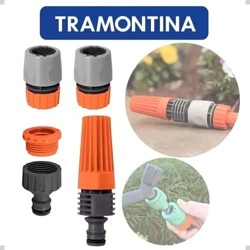 Adaptador Fêmea Torneira , Engate Rápido Mangueira  Para facilitar o dia-a-dia TRAMONTINA