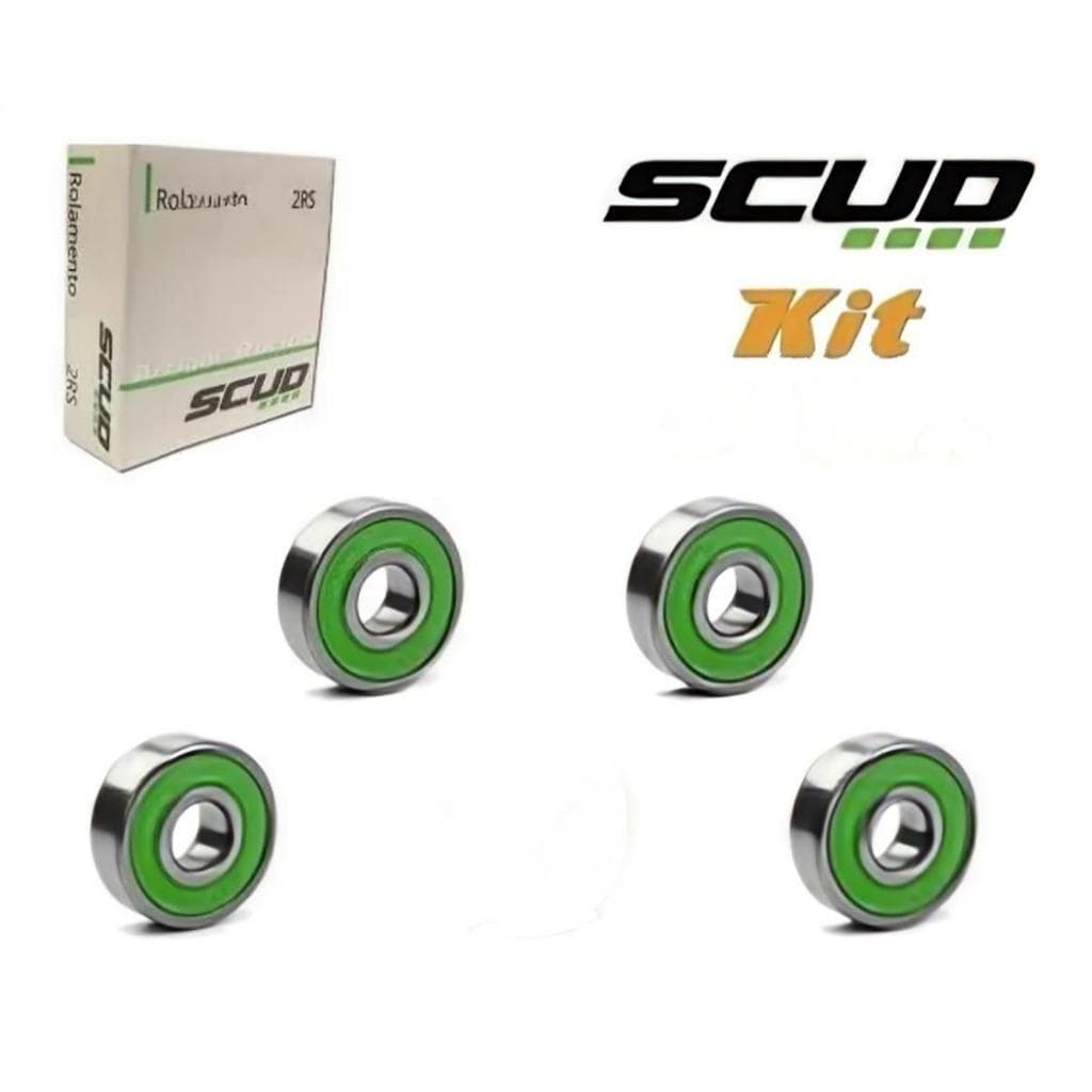 Kit Rolamento Roda Dianteira e Traseira BROS 125 BROS 150 BROS 160 SCUD
