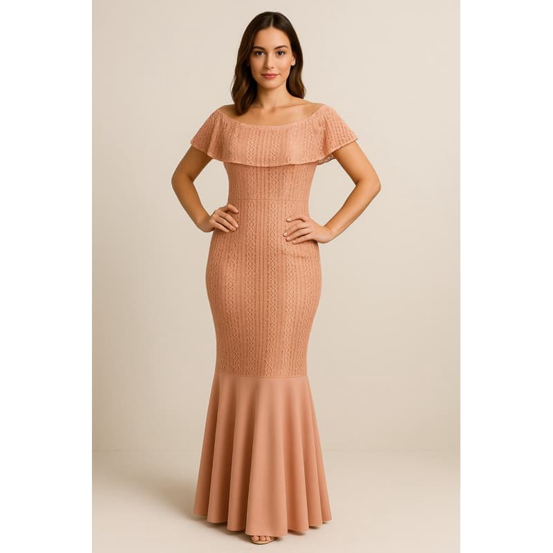 Vestido longo feminino -  elegante - moda Evangelica caimento perfeito no corpo