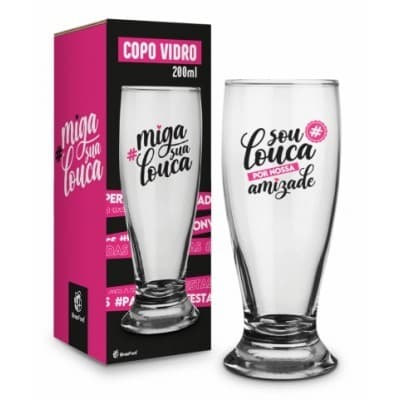 Copo Cerveja Munich 200ml - Miga Sua Louca