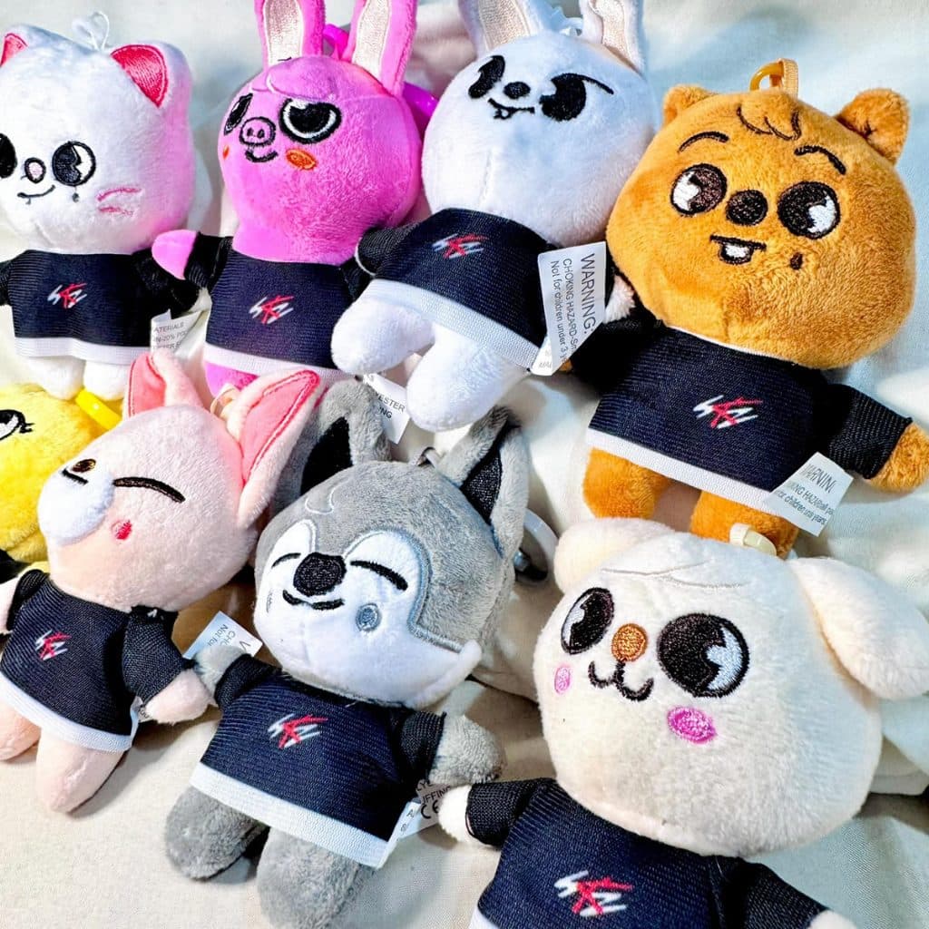 Chaveiro de Pelúcia K-pop – Mascotes Fofos - Straykids | Skzoo