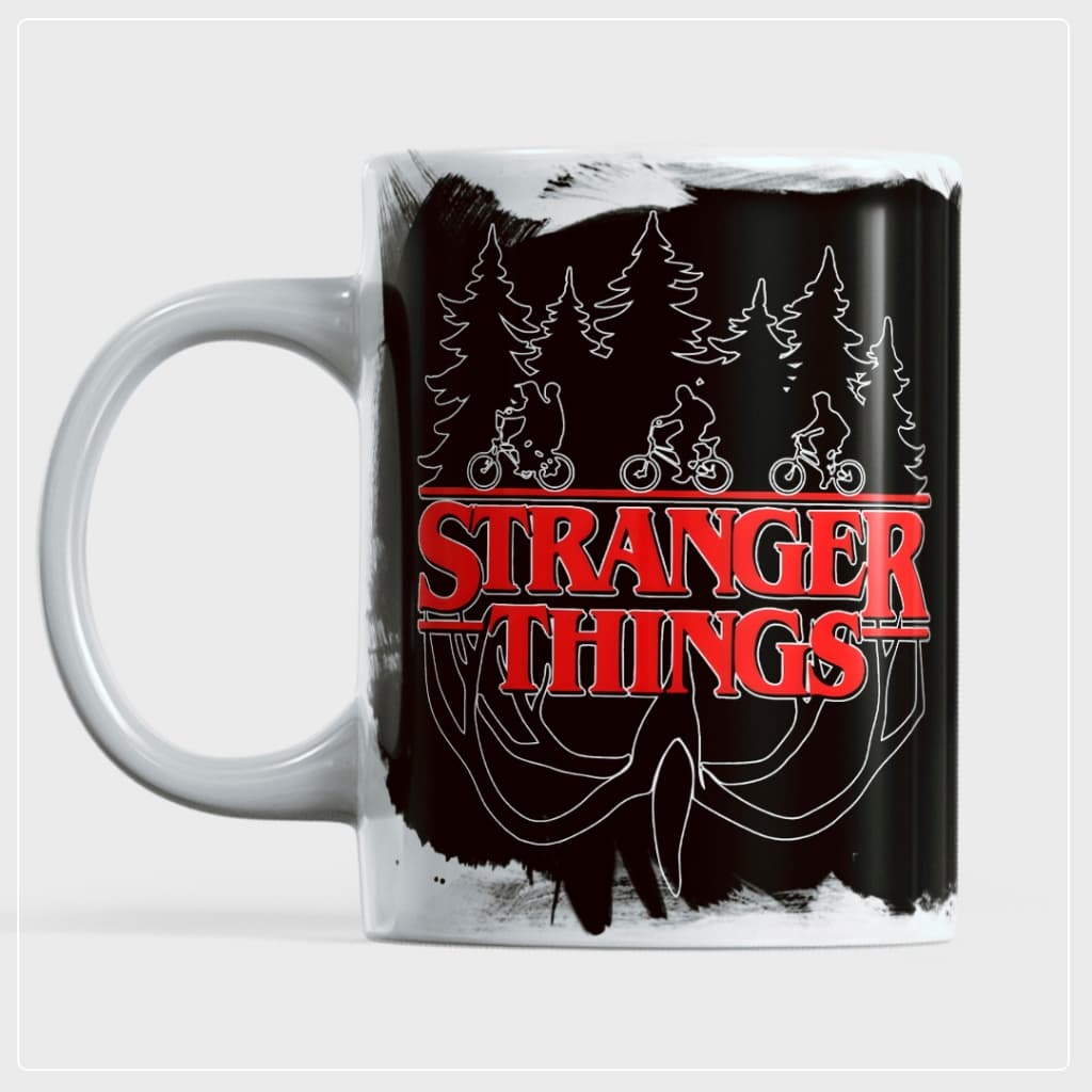 Caneca personalizada Stranger Things Cerâmica personalizado